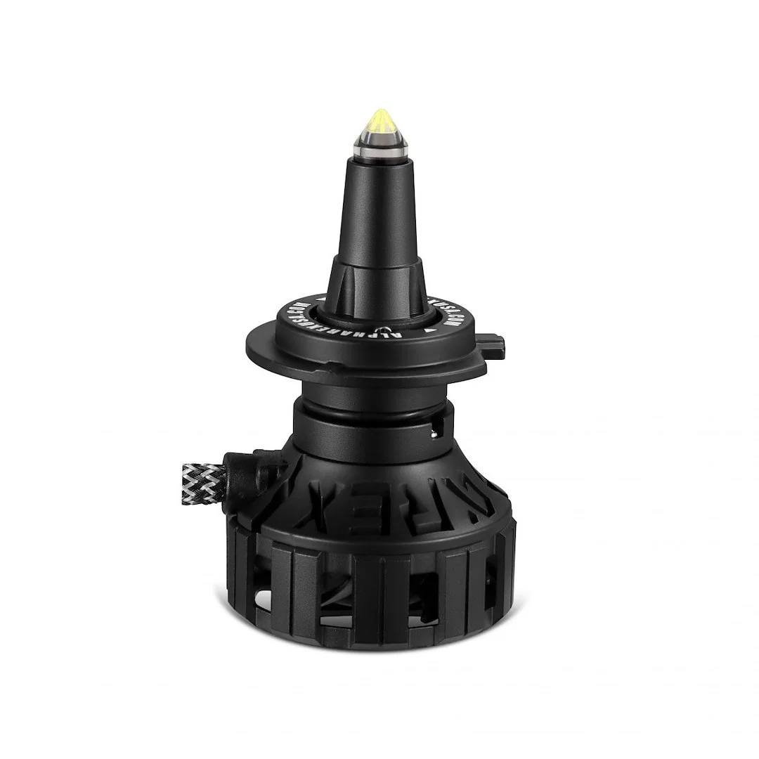 110007 – ALPHAREX USA Headlight Bulb, H7 Ammo Panoramic LED Bulb 60 Watt Raw/ 52 Watt Effective Clear Beam 5000 Lumen...